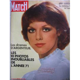 Paris Match Du 8 Janvier 1972 N° 1183 : Les 10 Photos Inoubliables De
