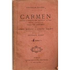  - Bizet-Georges-Carmen-Opera-Comique-En-4-Actes-Tire-De-La-Nouvelle-De-Merimee-Par-Henry-Meilhac-Et-Ludovic-Halevy-Livre-ancien-484019267_ML