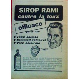 Publicite Ancienne (Novembre 1956) Pour Le Sirop Contre La Toux 